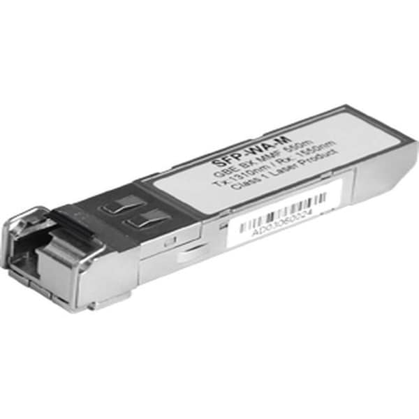 Antaira -HP Compatible- 1.25G Gigabit SFP Transceiver WDM-A, MM/LC/550M/TX:1310nm RX:1550nm, 0C70C SFP-WA-M-H - main